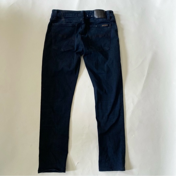 Brand New Navy Blue Nudie Denim Size 31 - Picture 3 of 7